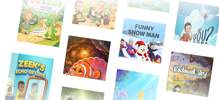Illustrated children's books ready for young readers