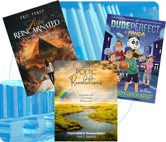A collection of fiction, poetry, and children's books