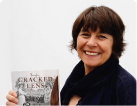 Marciana Ciresi with her book